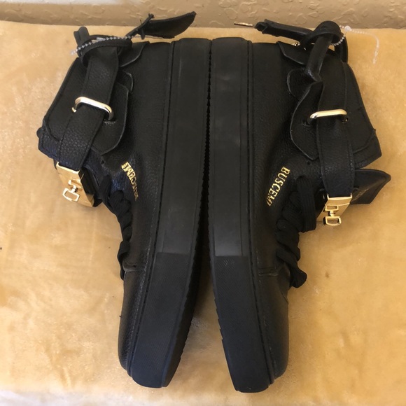 🎁 NWOT Buscemi 100mm Men’s Soft Leather Sneakers Size 39(8) 🎁 - Picture 12 of 12